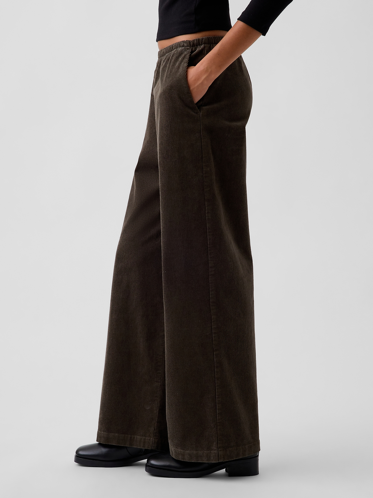 Corduroy Easy Wide-Leg Pants | Gap