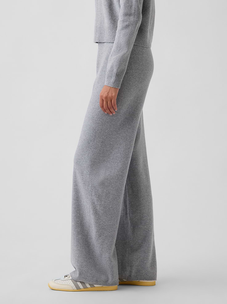 Image 3 de 6, Pantalon ample Effet cachemire