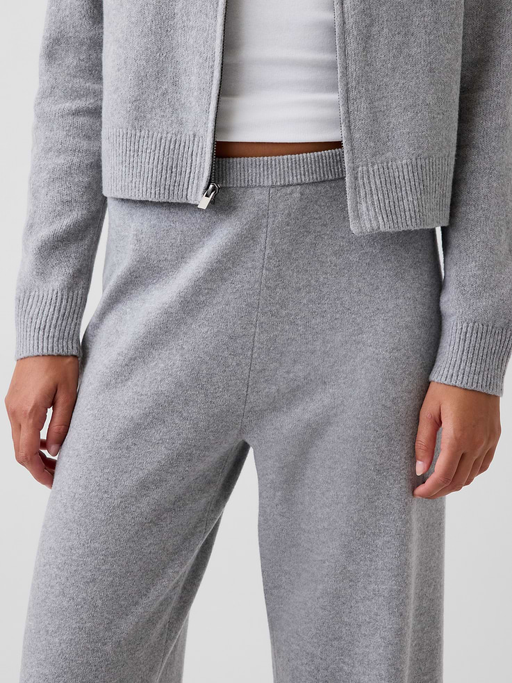 Image 5 de 6, Pantalon ample Effet cachemire