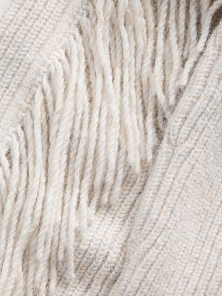 Image 4 of 5, Relaxed Fringe Sweater Cardigan