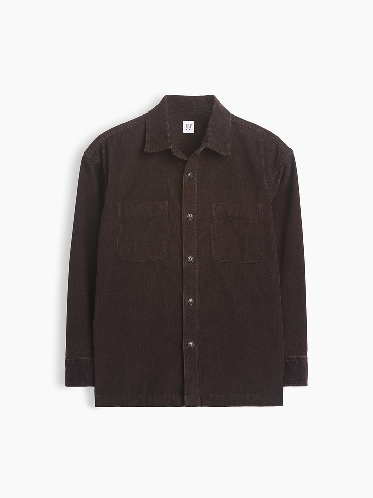 Image number 2 showing, Kids Corduroy Utility Shirt