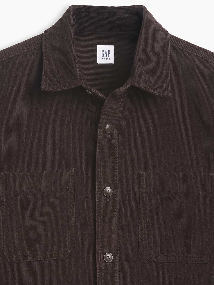 Image number 4 showing, Kids Corduroy Utility Shirt