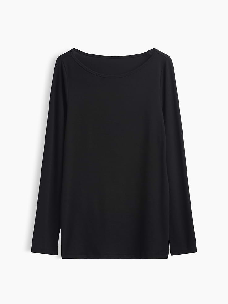 Image number 5 showing, Maternity Modern Boatneck T-Shirt