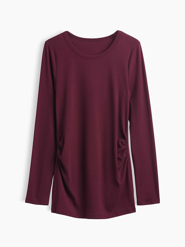 Image number 5 showing, Maternity Modern Crewneck T-Shirt