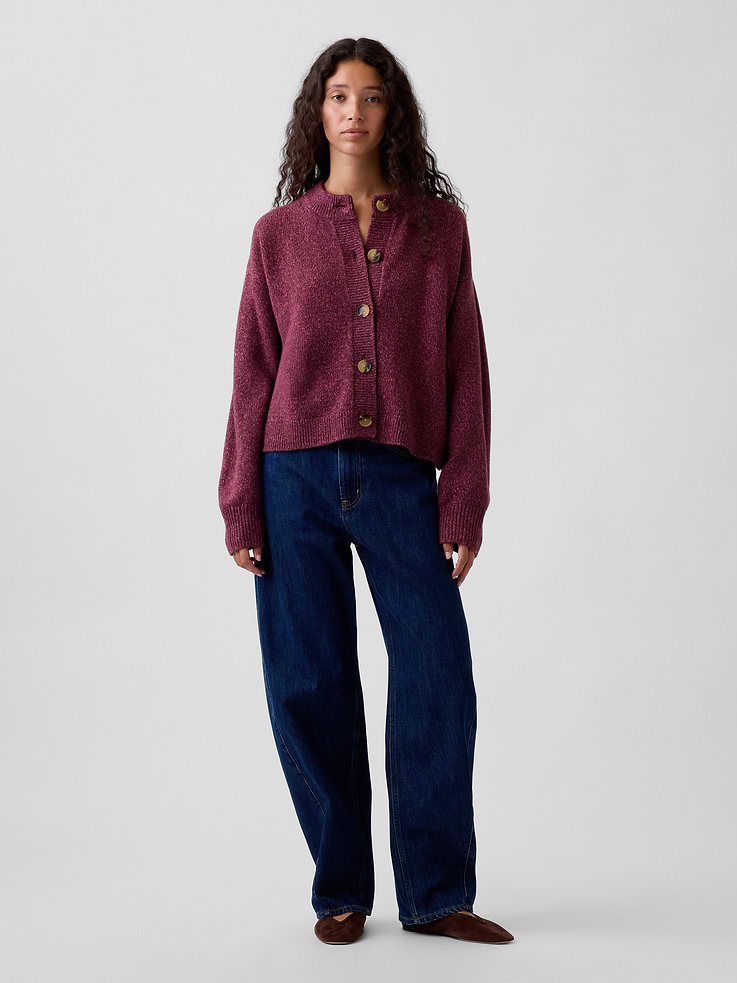 Image number 2 showing, CashSoft Oversized Chunky Cardigan