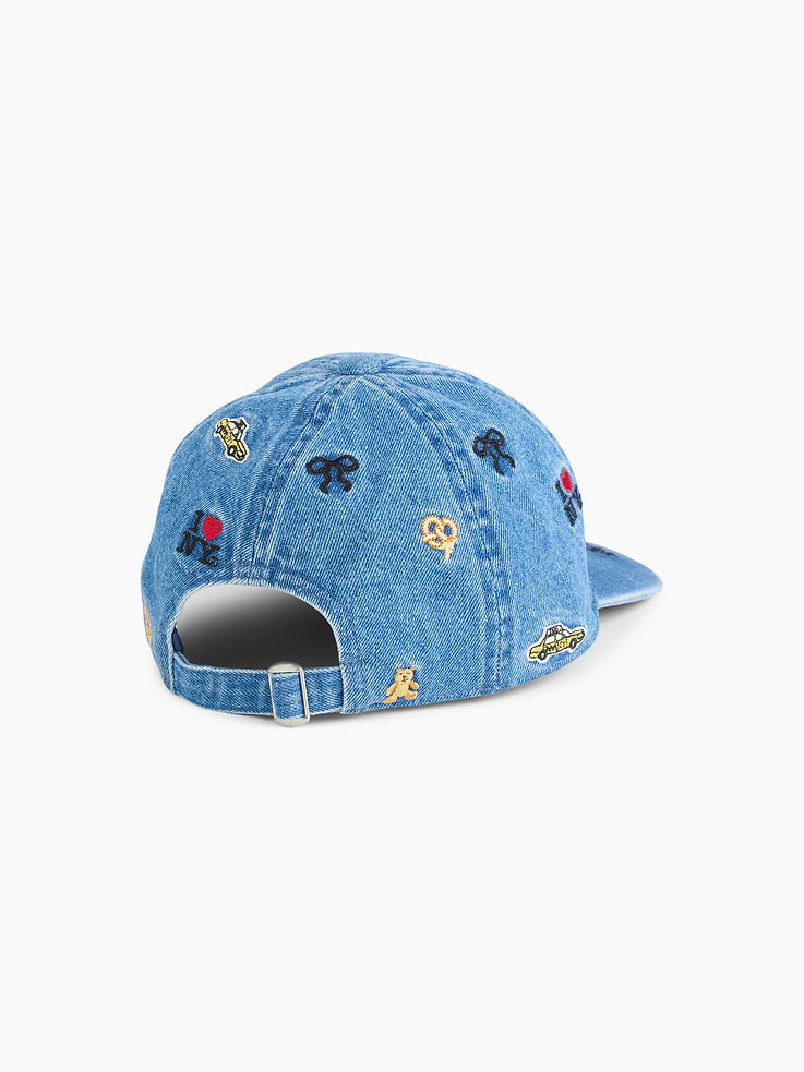Image 2 of 3, Kids I Heart NY Denim Baseball Hat