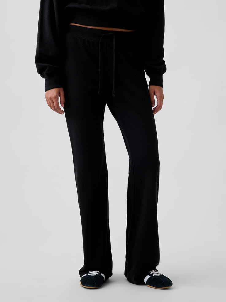 Image number 2 showing, VintageSoft Terry Flare Sweatpants