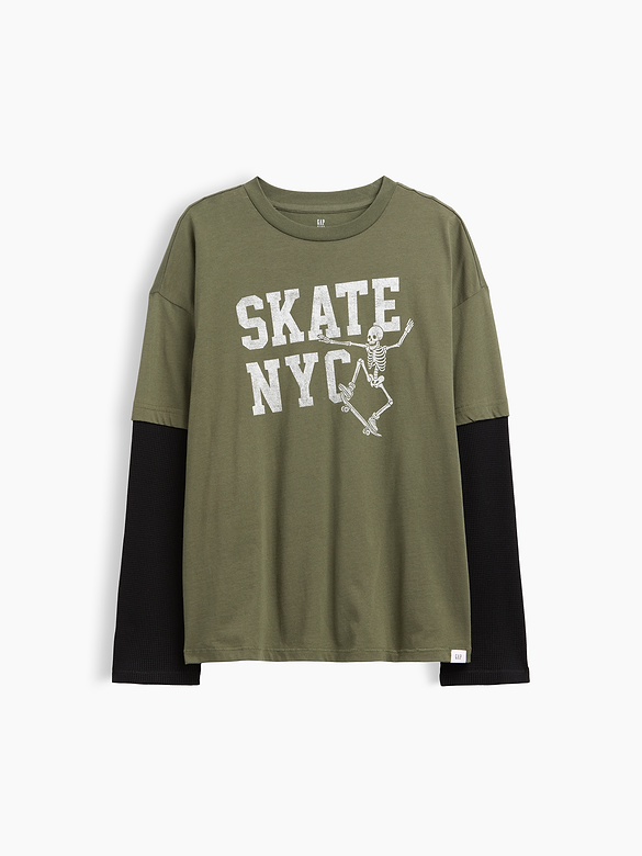 Kids Relaxed Graphic T-Shirt
