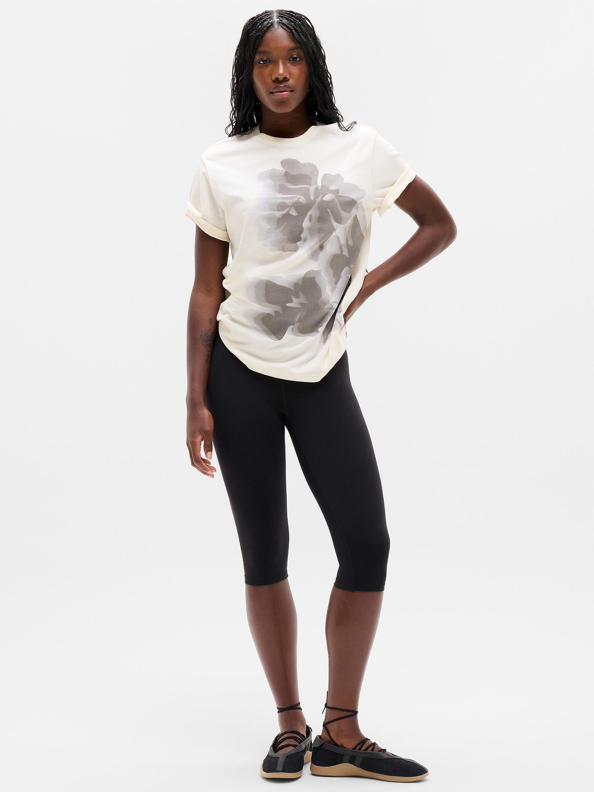 Image number 2 showing, Favorite Cotton Relaxed Graphic Tee