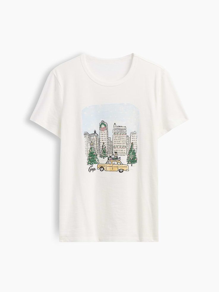 Image 5 of 5, Favorite Crewneck Graphic T-Shirt