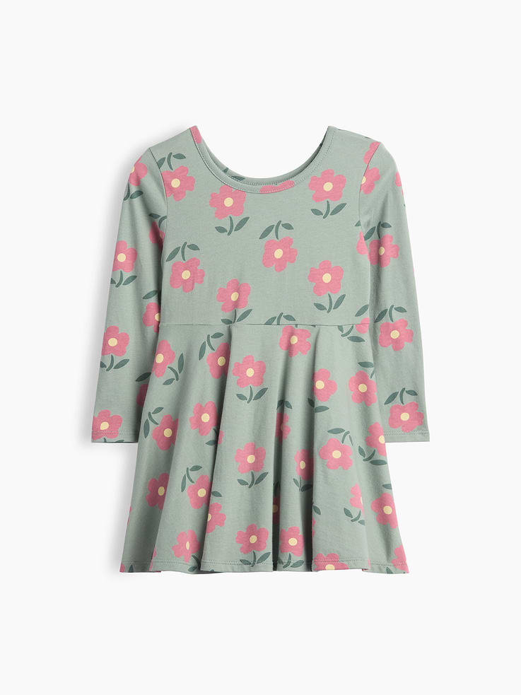 Image 3 of 3, Baby & Toddler Mix & Match Twirl Dress