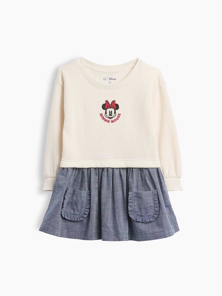 Image number 2 showing, Gap × Disney Baby & Toddler Sweatshirt Dress