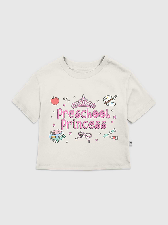 Toddler Preschool Princess Graphic T-Shirt