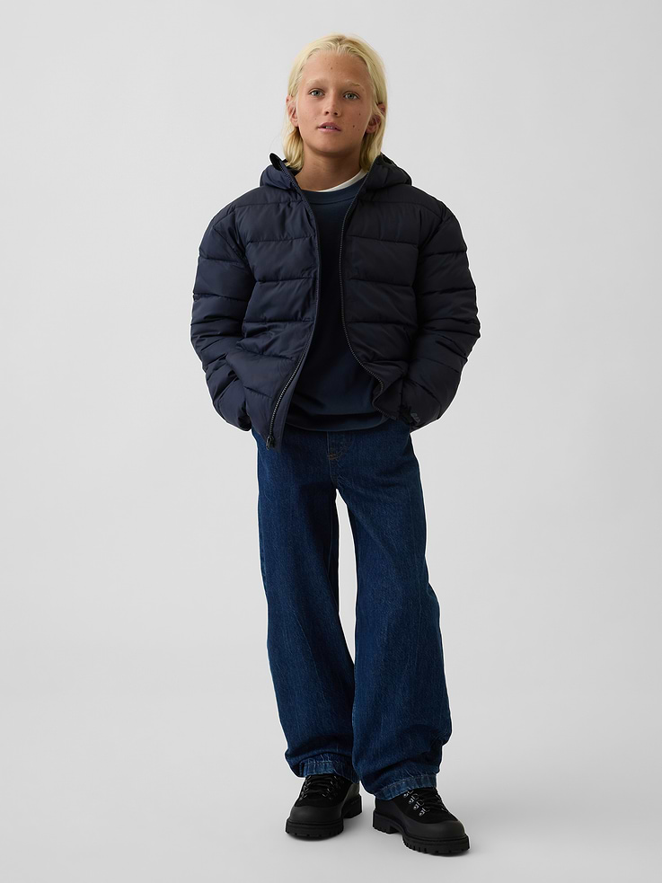 Image number 4 showing, Recycled Kids Lightweight Puffer Jacket
