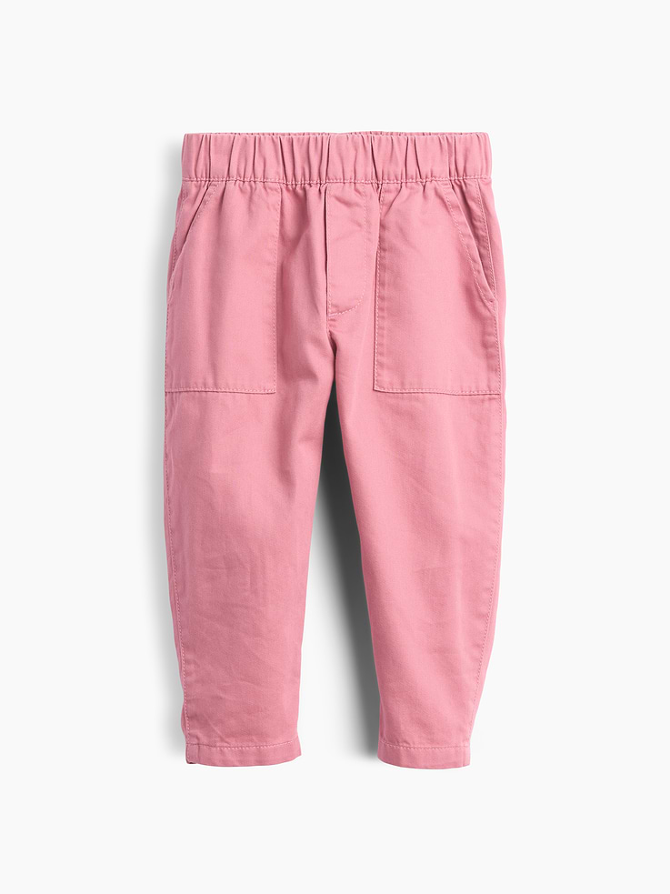 Image 2 of 3, Baby & Toddler UltraSoft Pull-On Barrel Pants