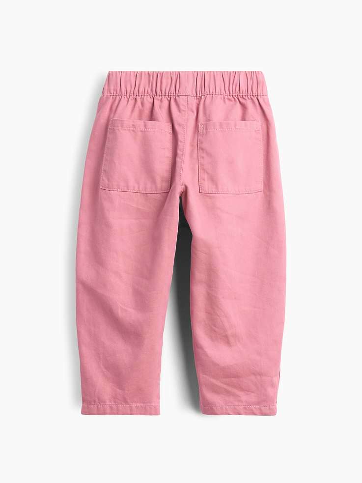 Image 3 of 3, Baby & Toddler UltraSoft Pull-On Barrel Pants