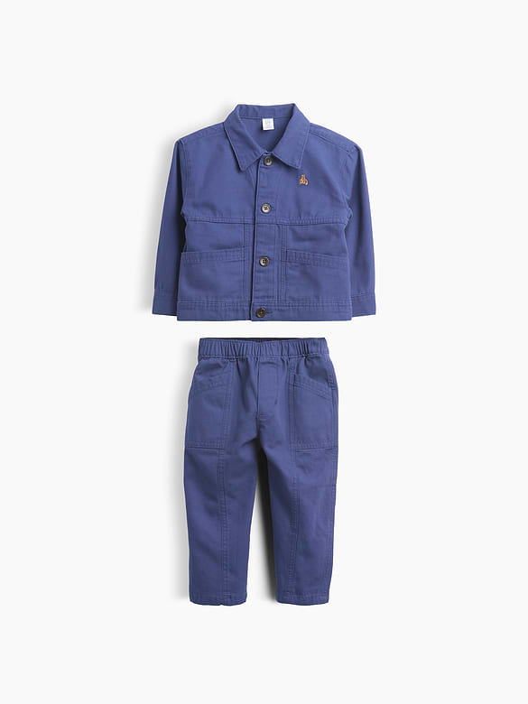 Baby & Toddler Canvas Utility Outfit Set