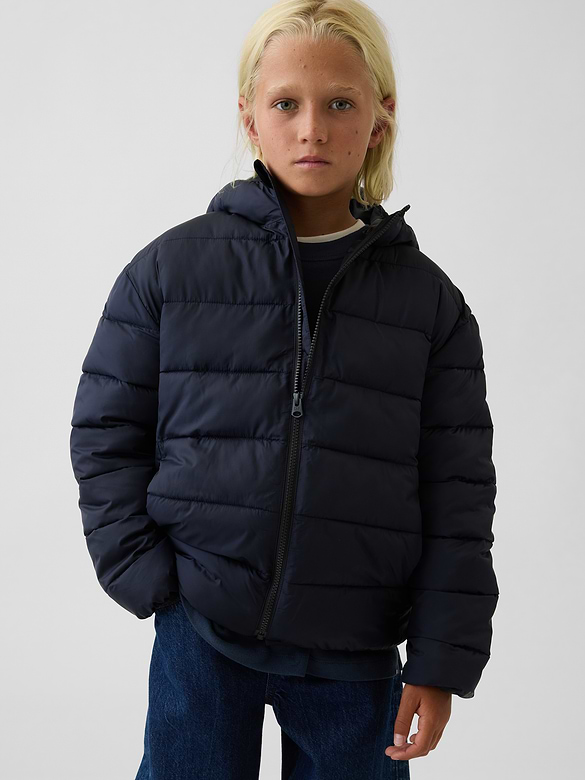 Recycled Kids Lightweight Puffer Jacket