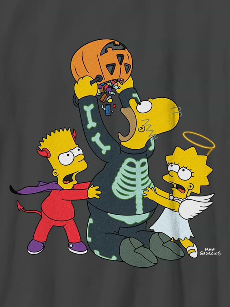Image number 3 showing, Kids The Simpsons Halloween Graphic T-Shirt