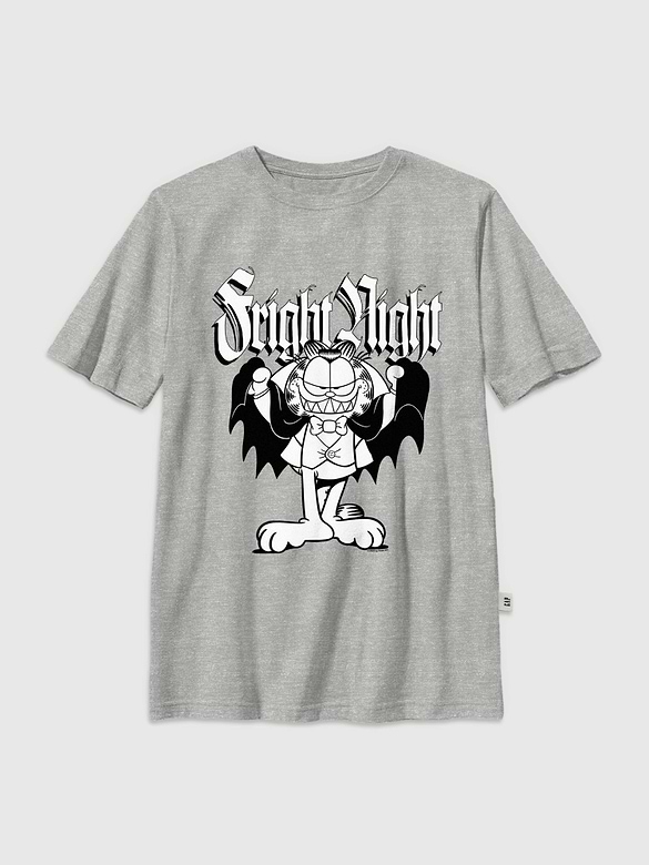 Kids Garfield Fright Night Graphic T-Shirt