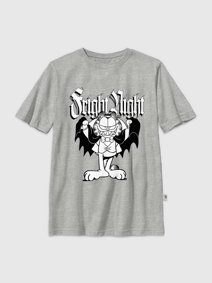 Image number 1 showing, Kids Garfield Fright Night Graphic T-Shirt