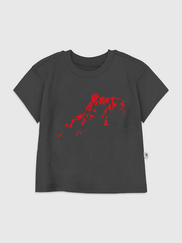 Image number 1 showing, Toddler Spiderman Vintage Graphic T-Shirt
