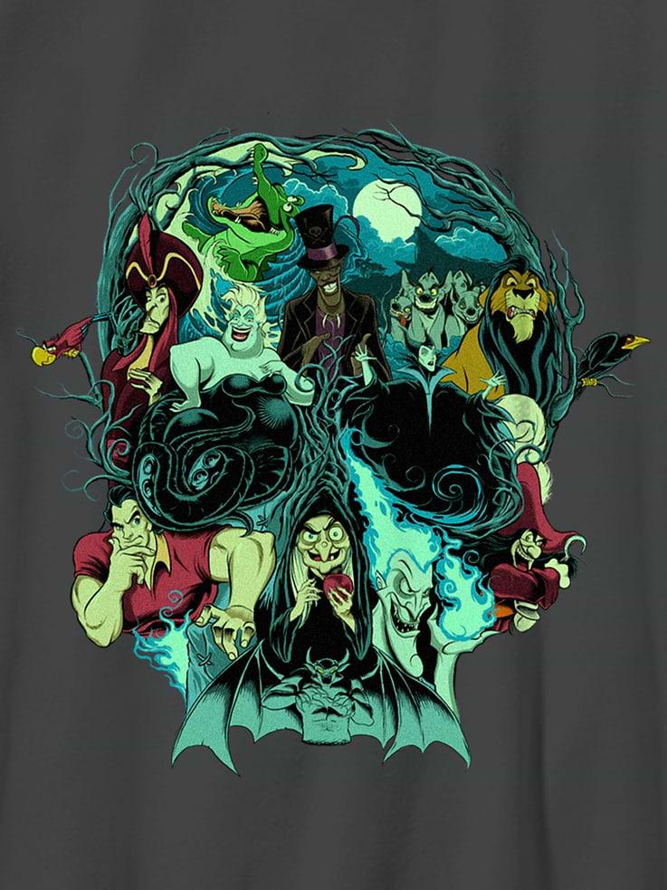 Image number 3 showing, Kids Disney Villains Graphic T-Shirt