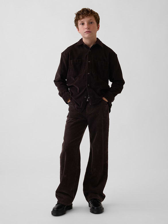 Kids Corduroy '90s Loose Pants