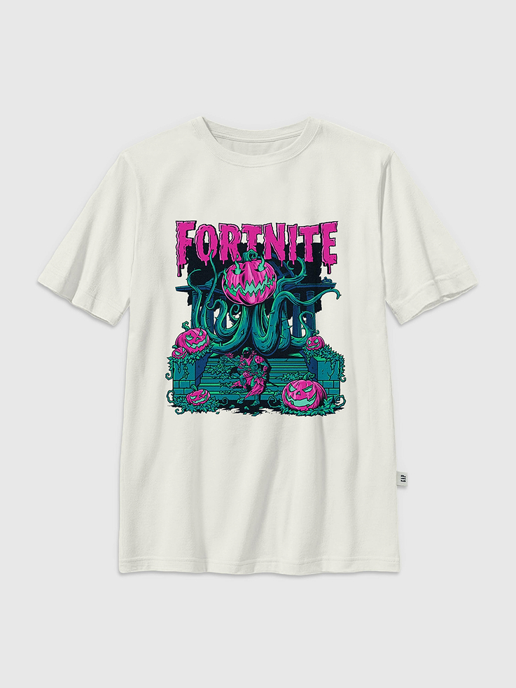 Image number 1 showing, Kids Fortnite Pumpkins Graphic T-Shirt
