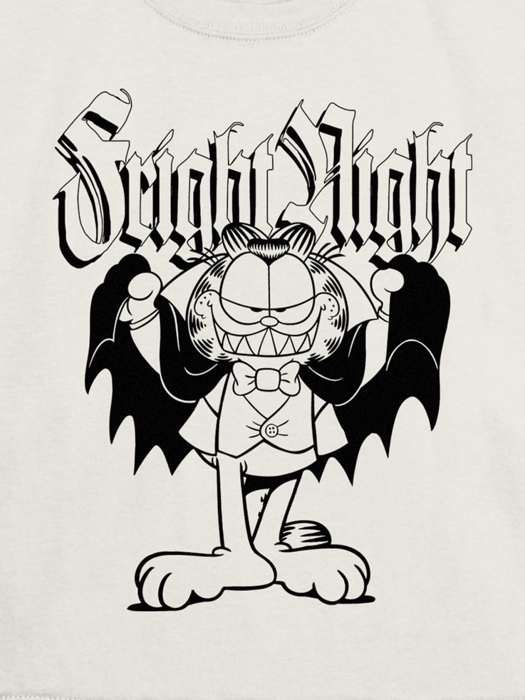 Image 3 of 3, Kids Garfield Fright Night Graphic T-Shirt