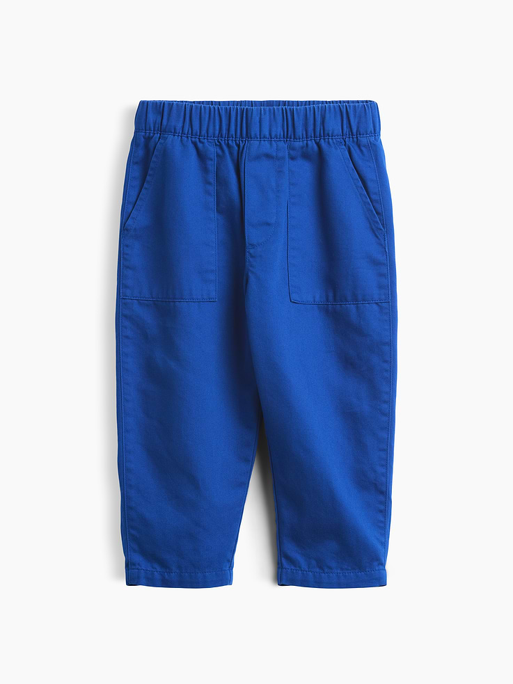 Image 2 of 3, Baby & Toddler UltraSoft Pull-On Barrel Pants