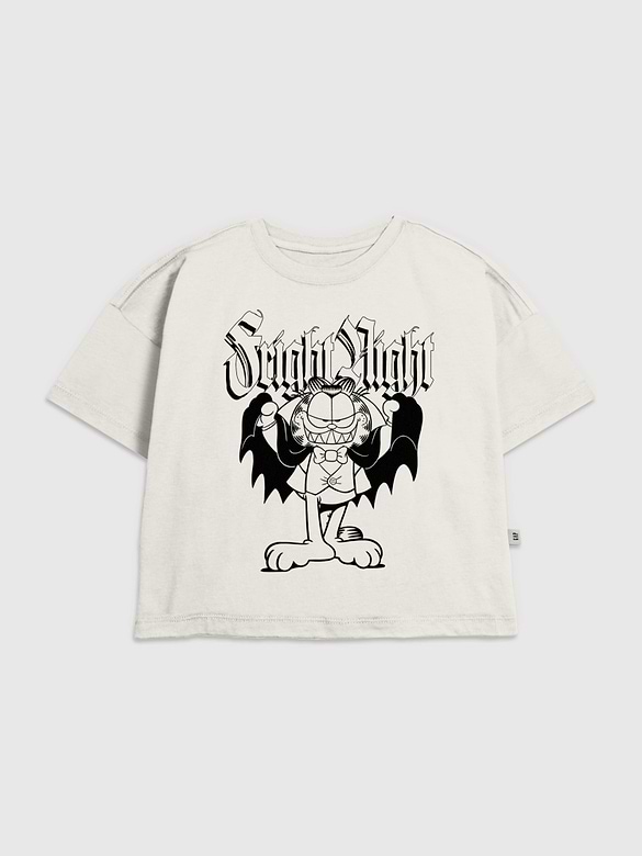 Kids Garfield Fright Night Graphic T-Shirt