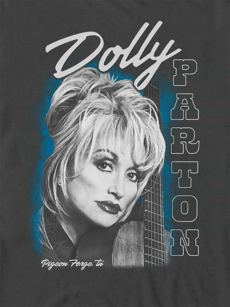 Image number 3 showing, Dolly Parton Guitar Graphic T-Shirt