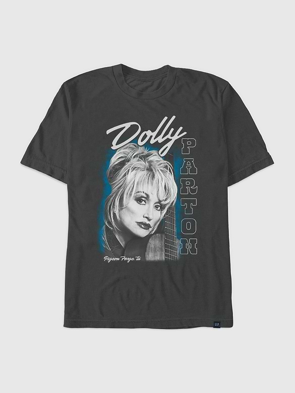 Dolly Parton Guitar Graphic T-Shirt