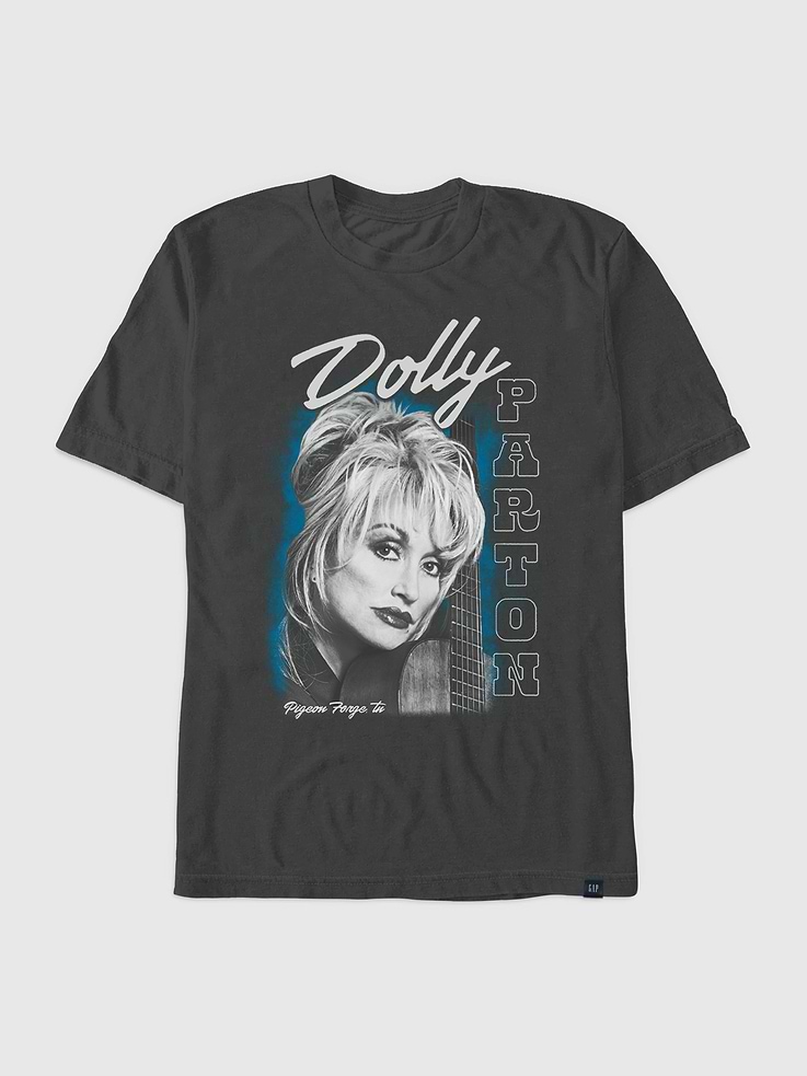 Image number 1 showing, Dolly Parton Guitar Graphic T-Shirt