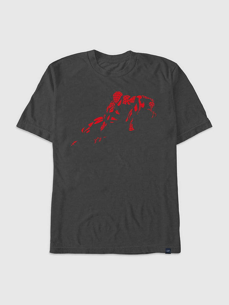 Image number 1 showing, Spiderman Vintage Graphic T-Shirt