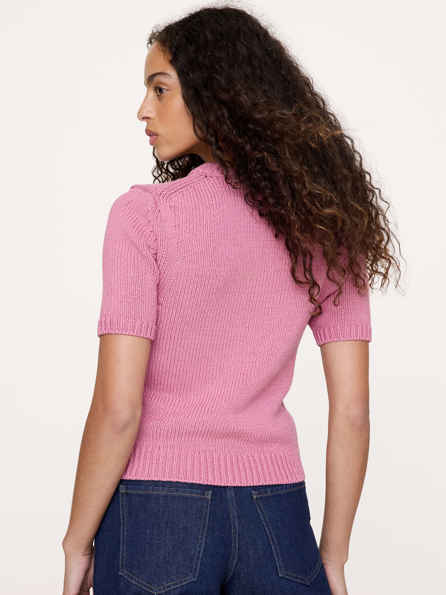 Image number 3 showing, Chunky Cotton Sweater Tee