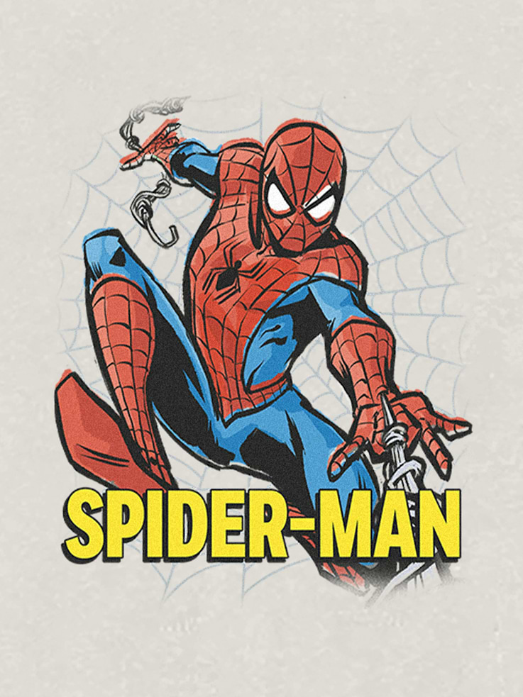 Image number 3 showing, Toddler Spiderman Swinging Vintage Graphic T-Shirt