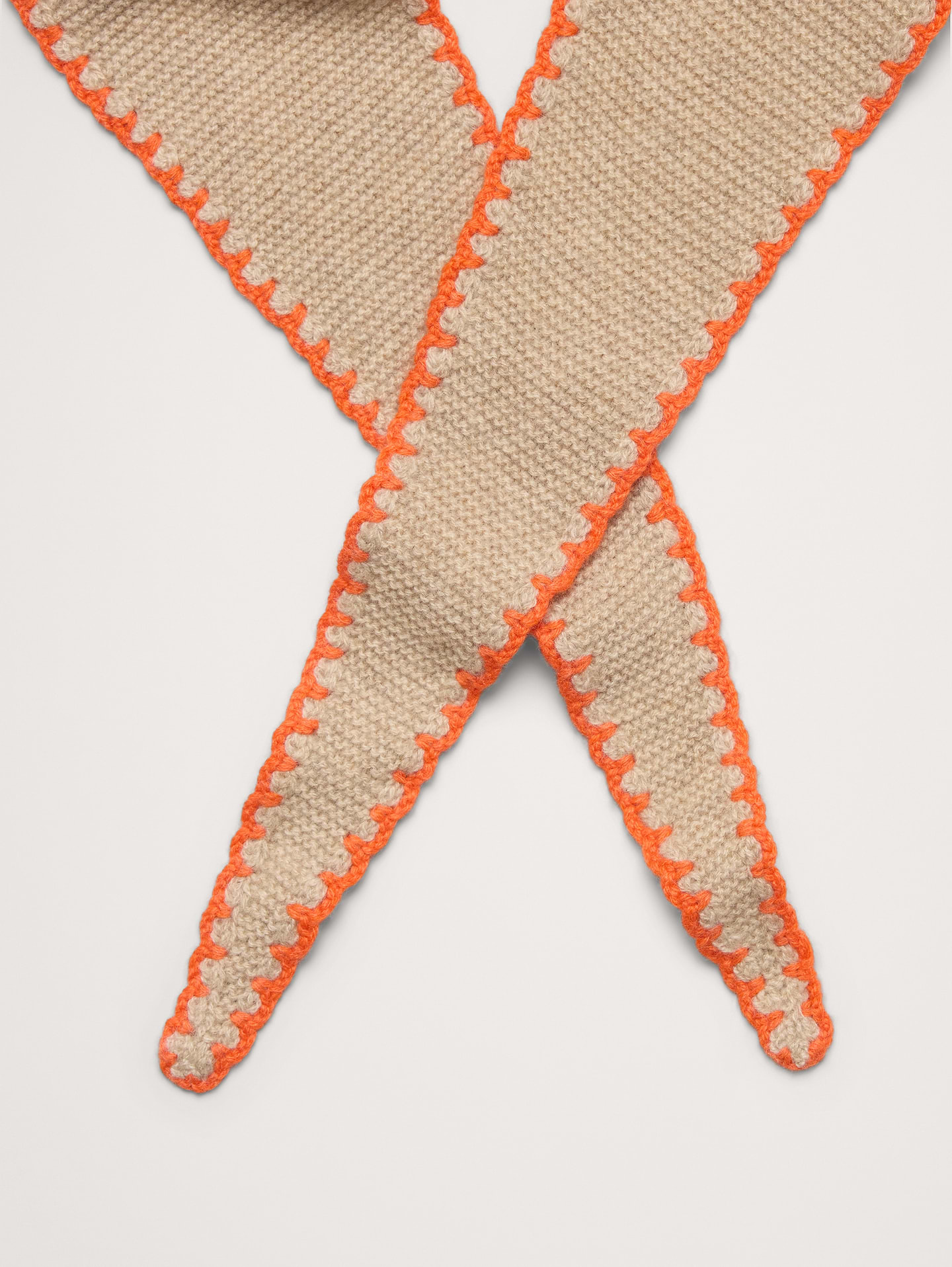 Image number 2 showing, Stitch Thin Neck Scarf By Vismaya