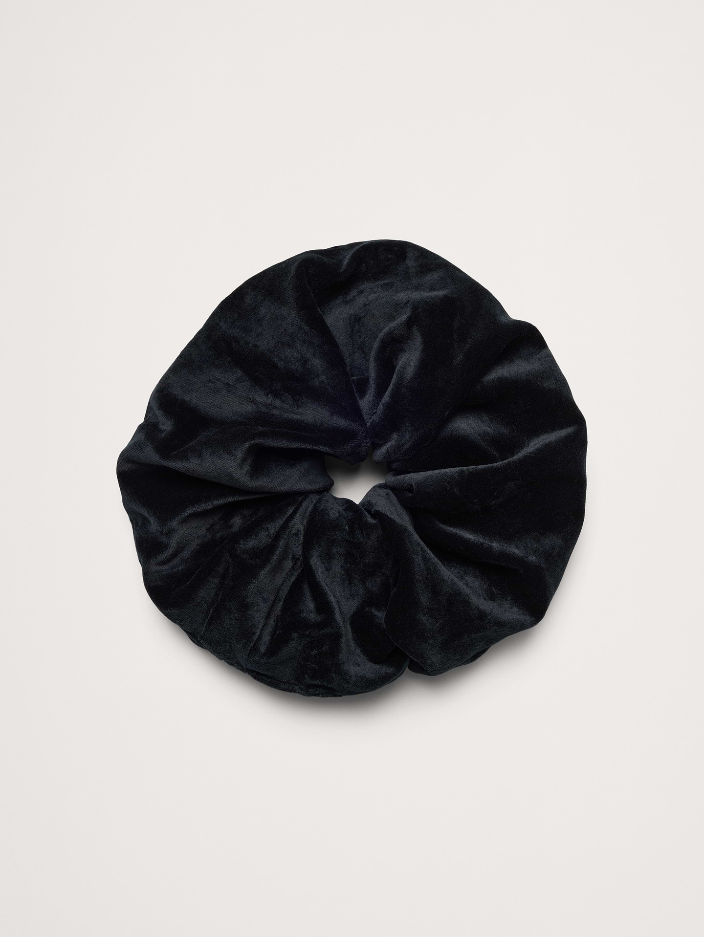 Image 1 of 2, Things we love about this cute hair scrunchie: the burnout velvet, the oversized silhouette, and the '90s vibe. Plus, it's super stretchy and t-shirt soft., Oversized Fit: Extra room for your favorite styles., Product #1182244