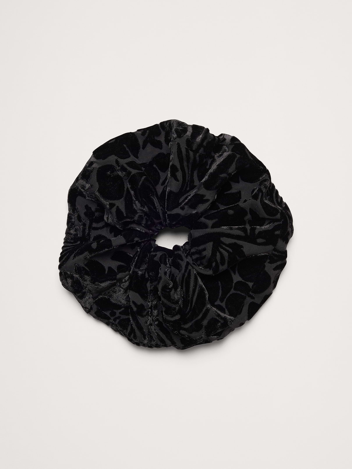 Burnout Velvet Hair Scrunchie