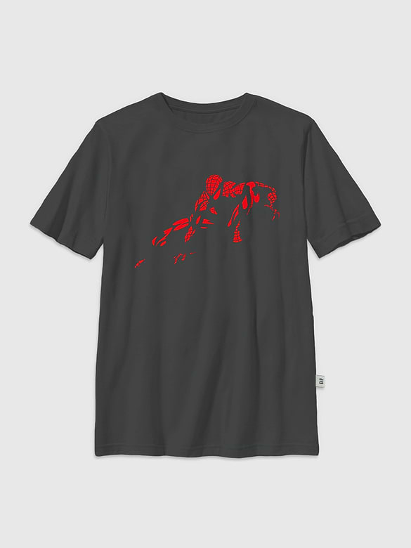 Kids Spiderman Vintage Graphic T-Shirt