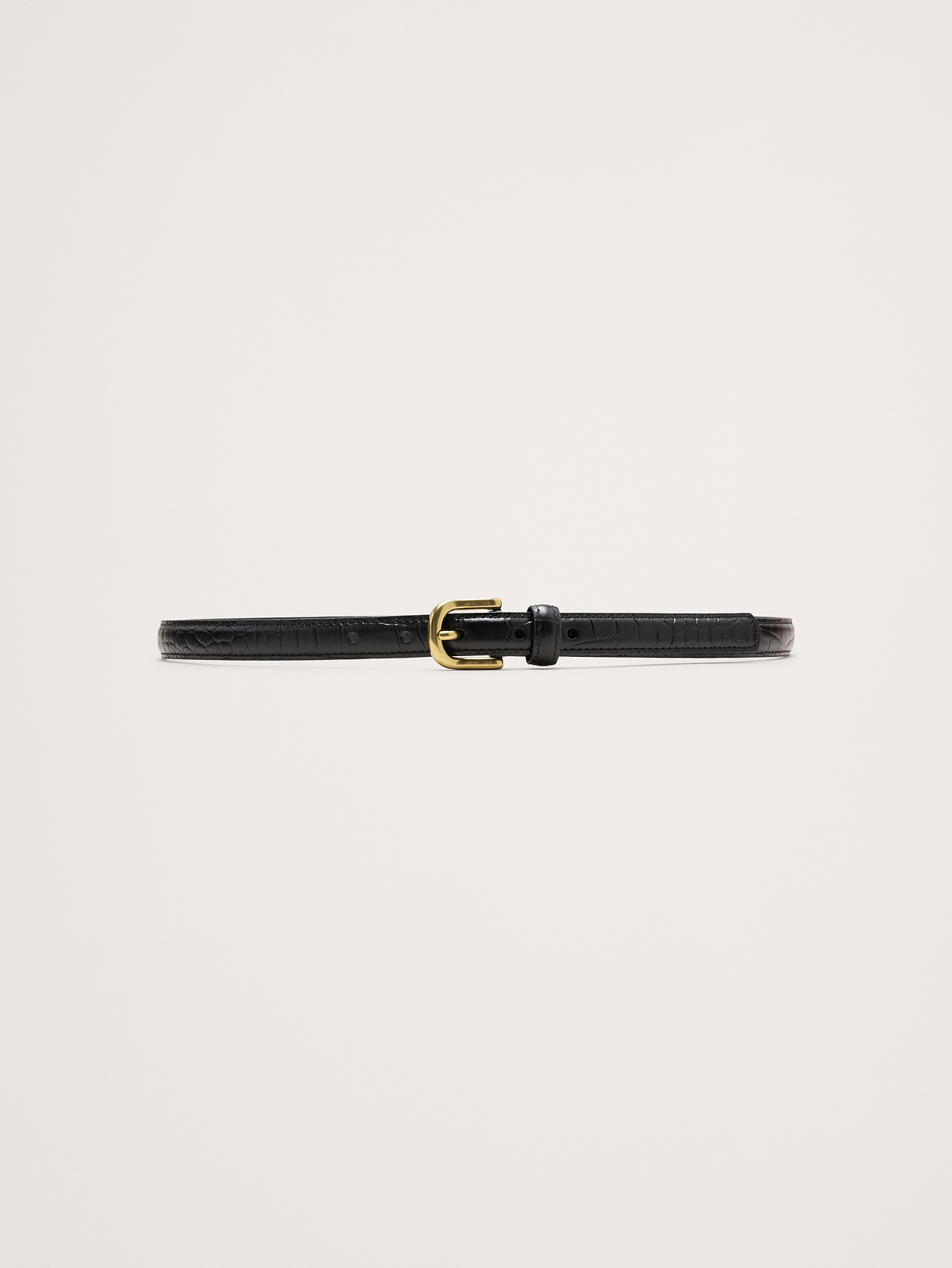 Embossed Leather Belt