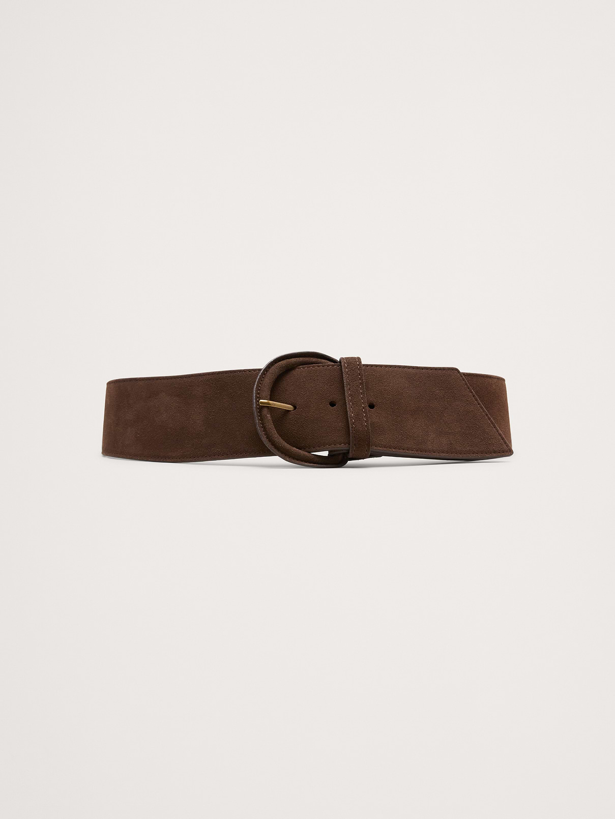 Heritage Suede Contoured Belt