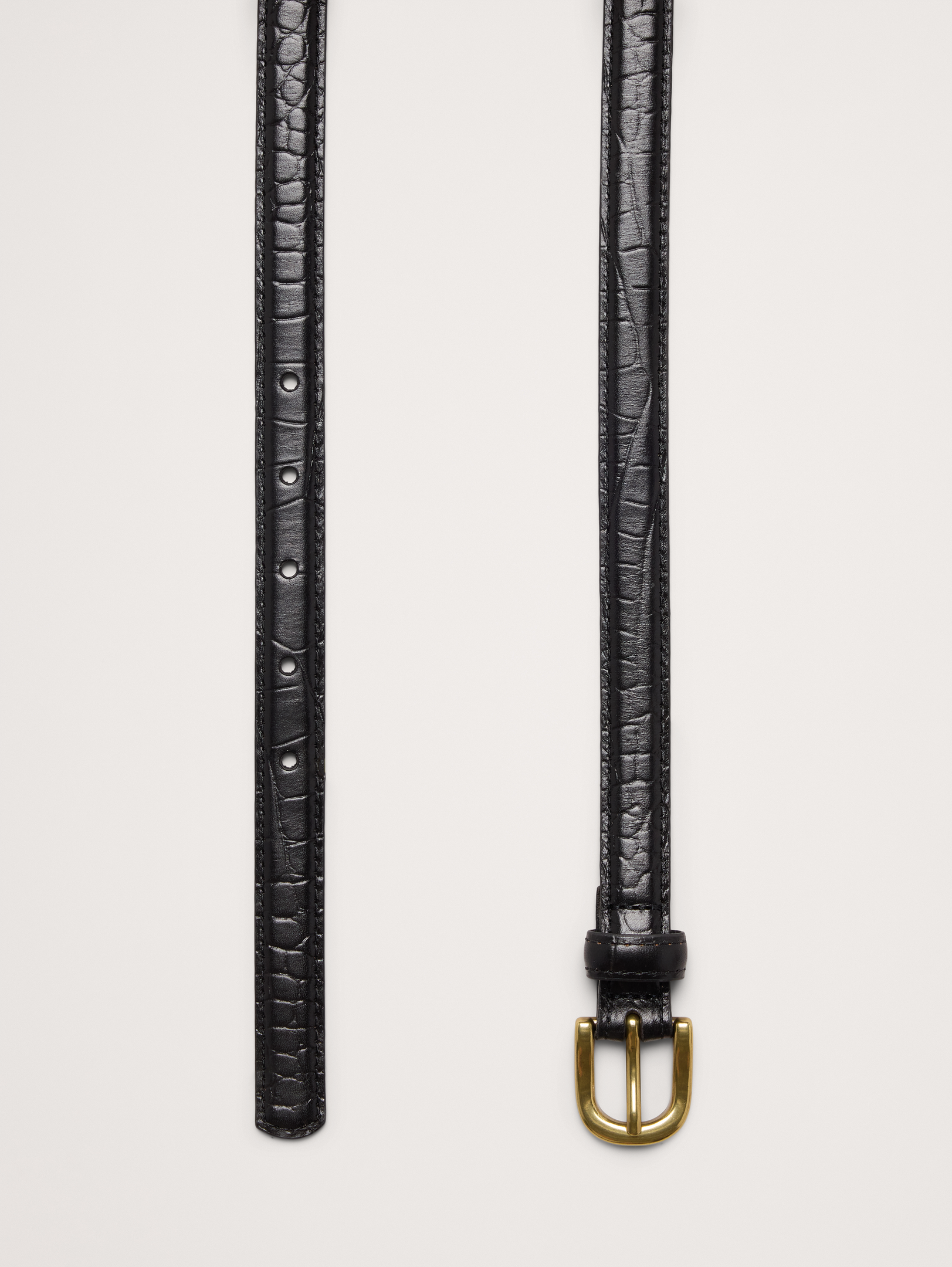 Image 4 de 4, Ceinture en cuir embossé