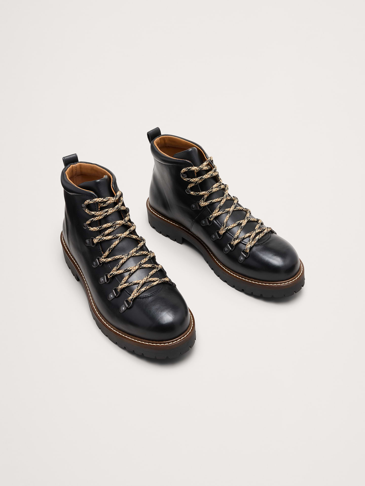 Image 3 of 6, Italian Leather Alpine Boot