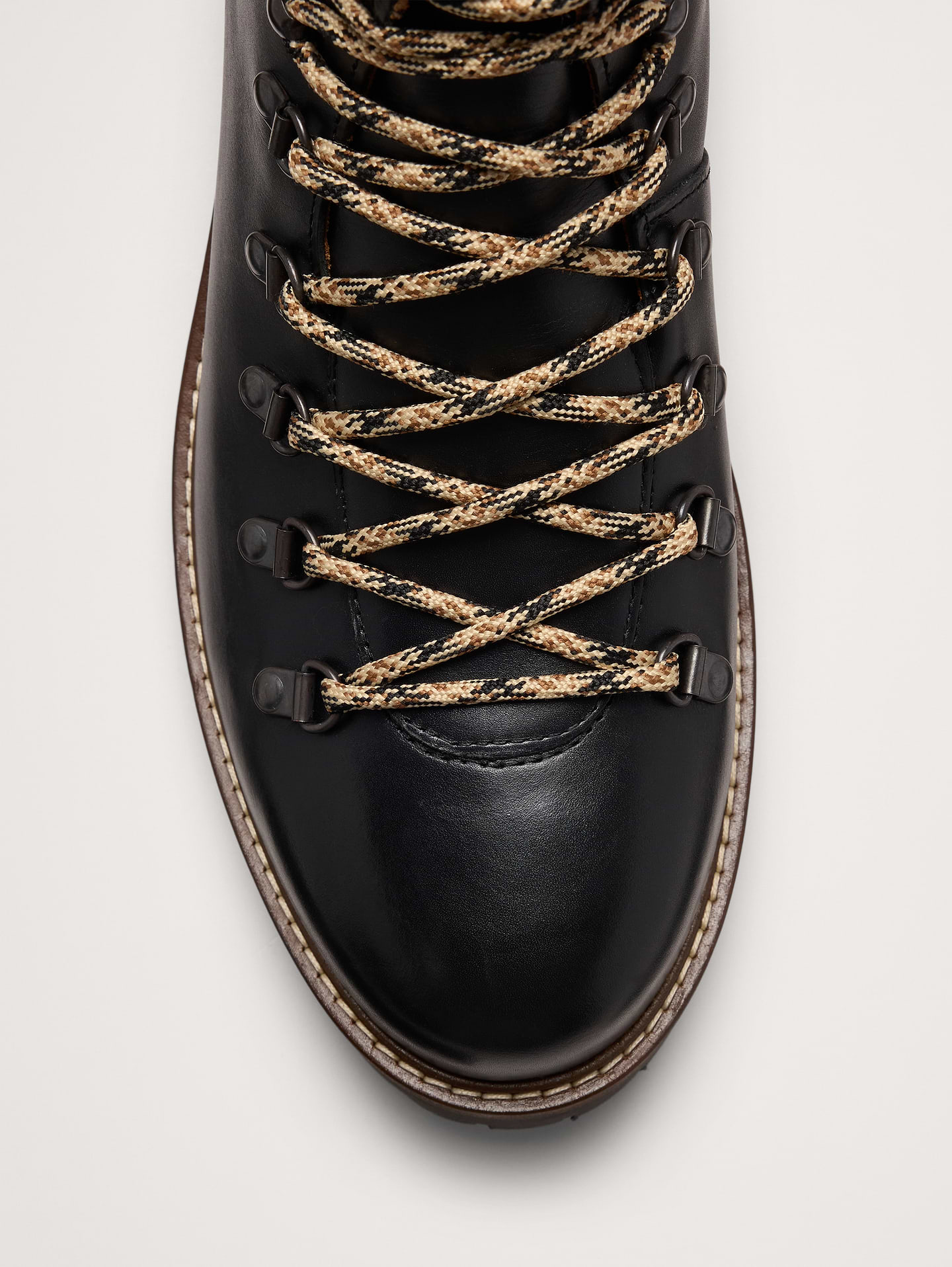 Image 5 of 6, Italian Leather Alpine Boot