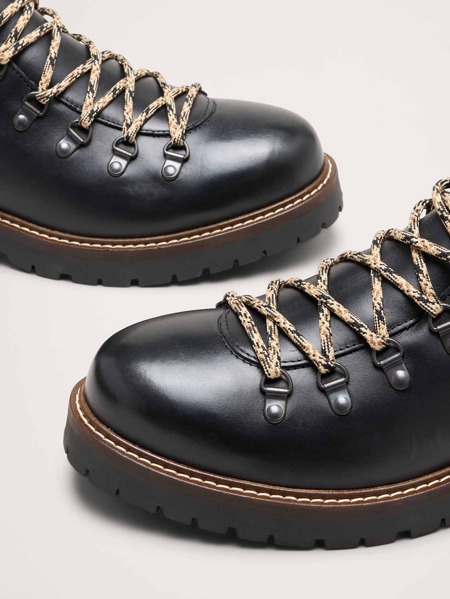 Image 6 of 6, Italian Leather Alpine Boot