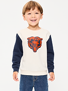 Image number 1 showing, Chicago Bears Oversized Crew-Neck Sweatshirt for Toddler Boys