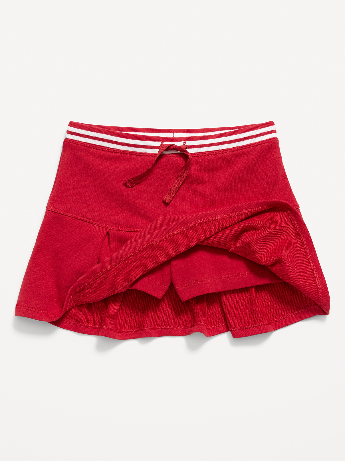 Image number 4 showing, San Francisco 49ers French Terry Pleated Skort for Girls